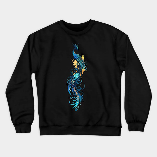 Peacock spirit Crewneck Sweatshirt by etherElric
